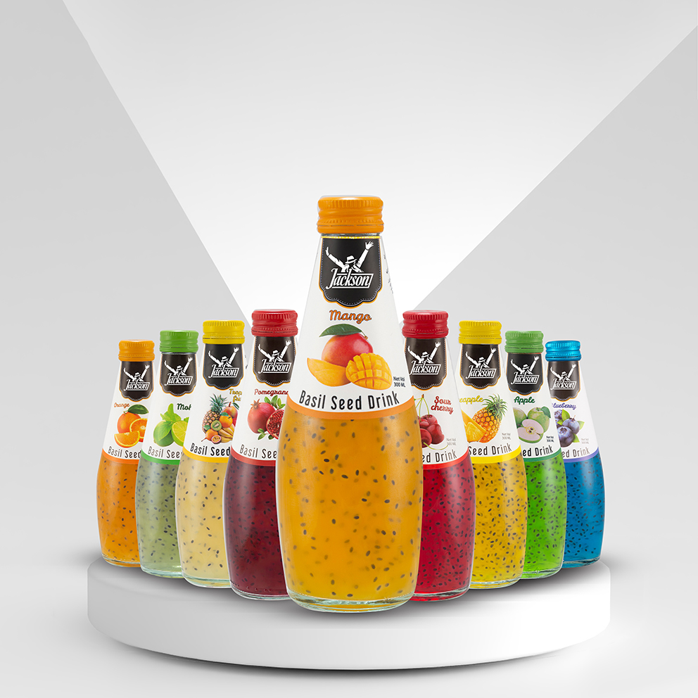 مشروبات بذورالريحان جکسون