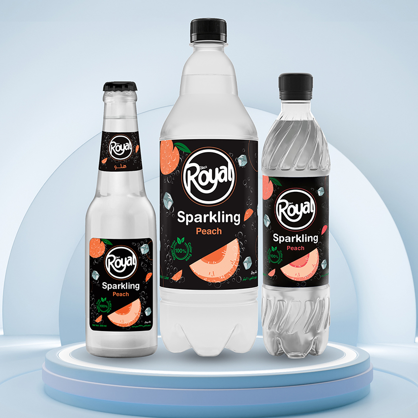 Royal Peach Sparkling Water