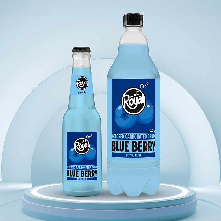 Royal BlueBerry Carbonated Fruit Drink