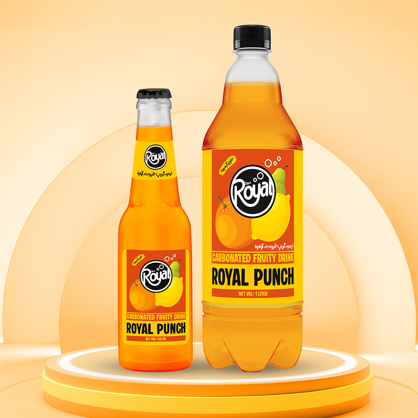 Royal Lemon&GrapeFruit&Guava Carbonated Fruit Drink