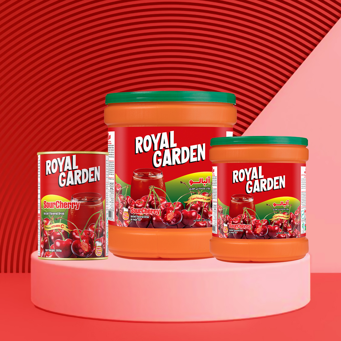 Royal Garden Instant Sour Cherry Flavoured Drink