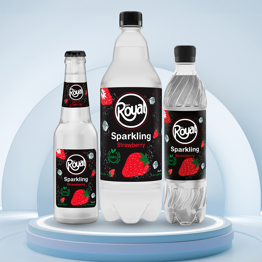 Royal Strawberry Sparkling Water