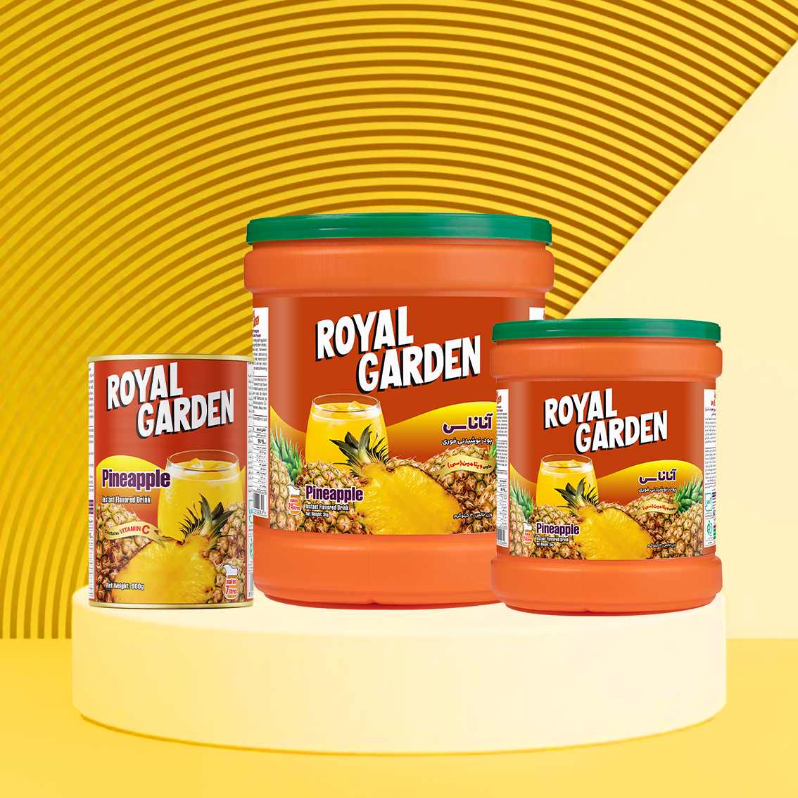 Royal Garden Instant Pineapple Flavoured Drink