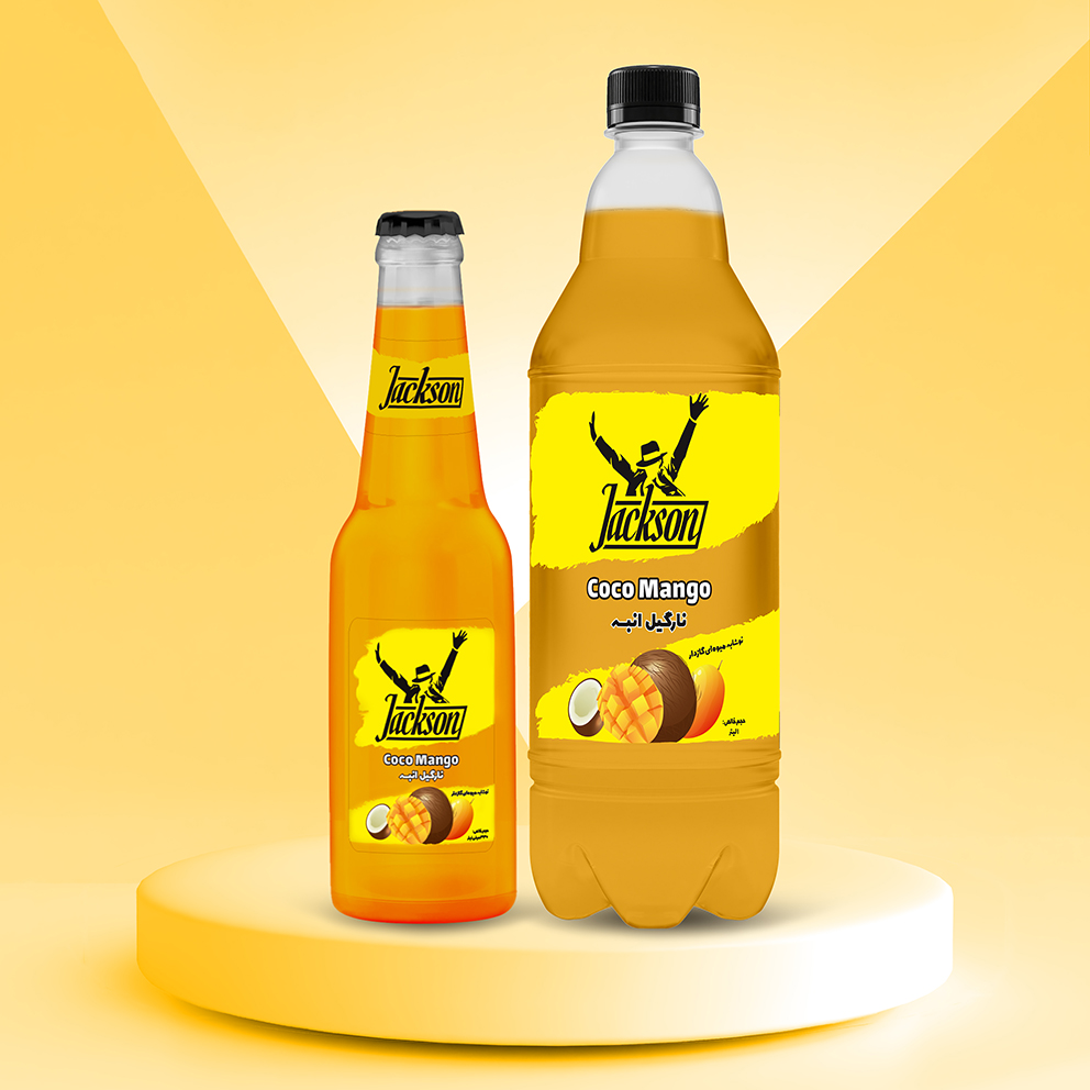 Jackson Coconut & Mango Carbonated Fruit Drink