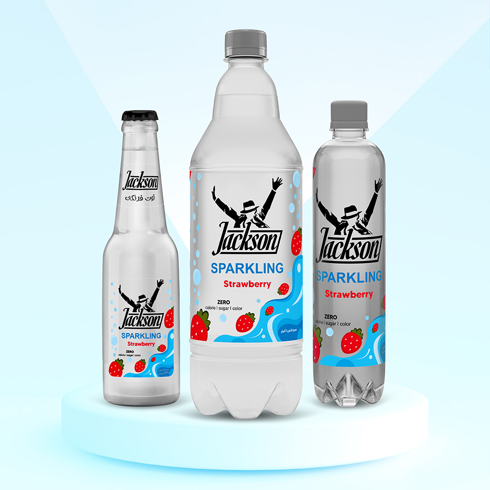 Jackson Strawberry Sparkling Water