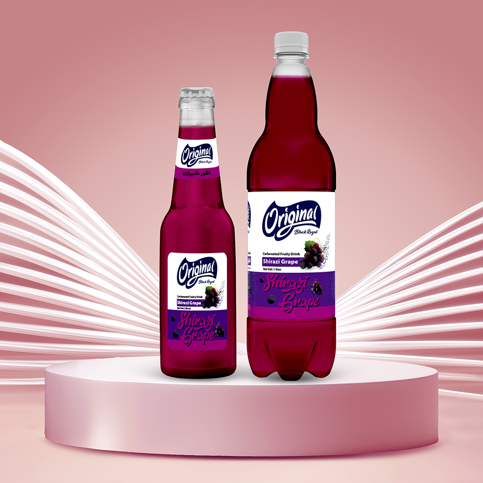 Original Shirazi Grape Carbonated Fruit Drink