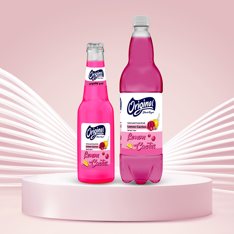 نوشابه میوه ای گازدار لیمو کاکتوس اورجینال