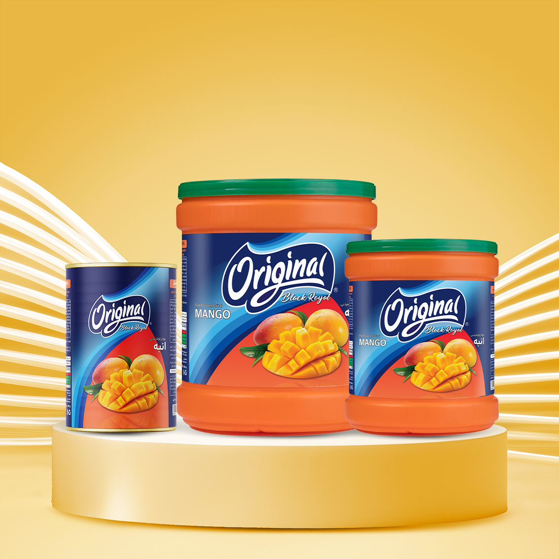 پودر نوشیدنی فوری انبه اورجینال