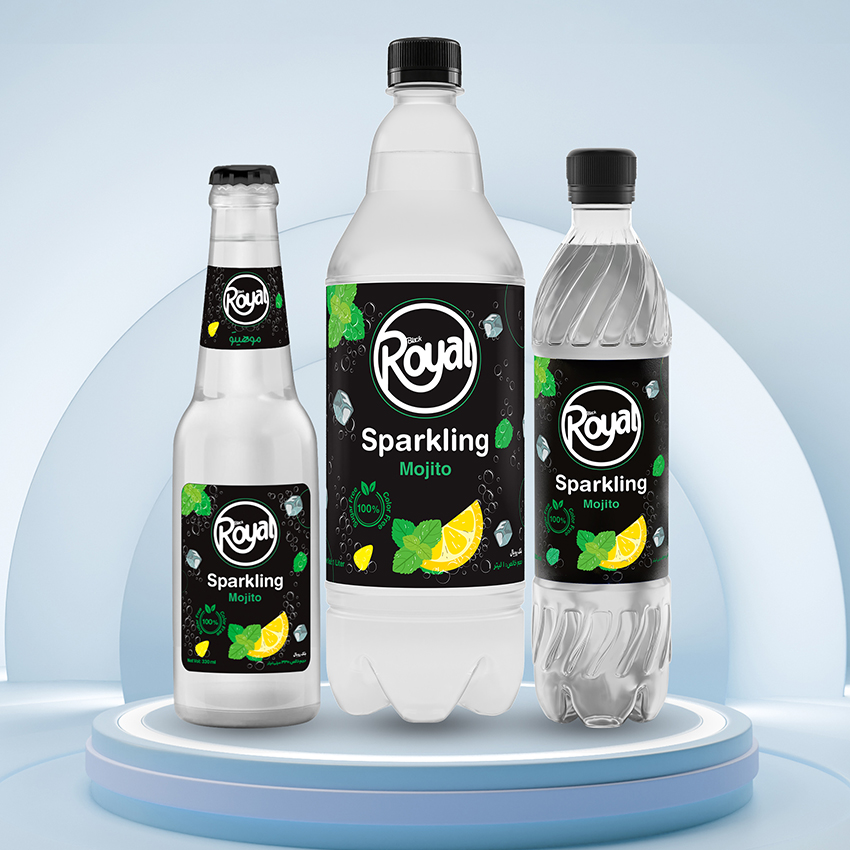 آب گازدار موهیتو رویال