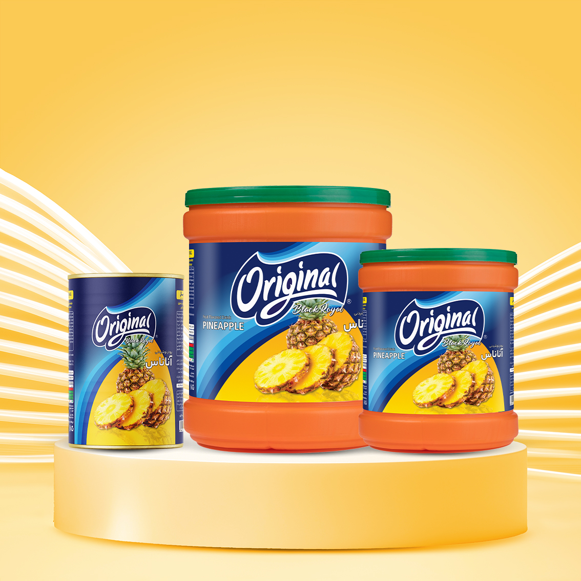 پودر نوشیدنی فوری آناناس اورجینال